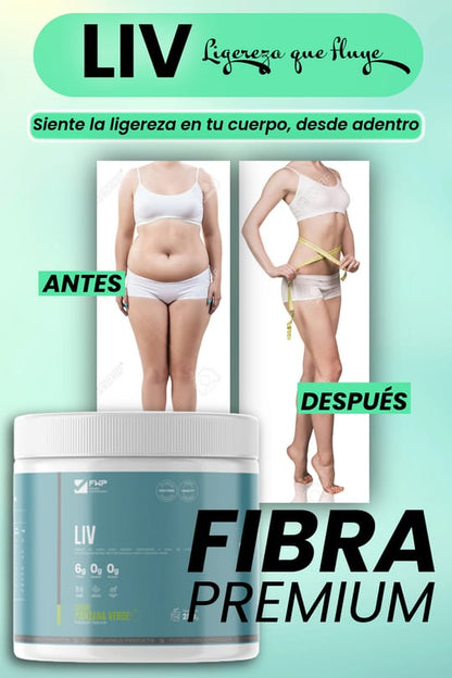 LIV - Fibra, Probióticos, digestión y Control de Peso